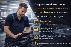 Современный контролер технического состояния автомобилей: ключевые навыки и компетенции 2025