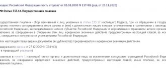 Госпошлина