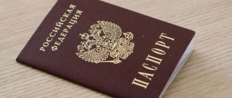 Паспорт гражданина России
