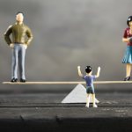 with whom do the children remain after a divorce?