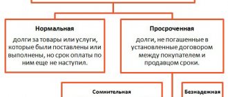 Types of accounts receivable. Author24 - online exchange of student work
