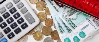 Payments for a one-day business trip